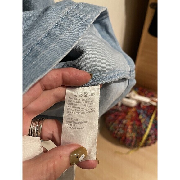 G by Giuliana Black Label EcoChic Denim Studded Shacket - Picture 5 of 7